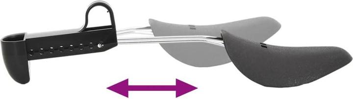 Produktbild VidaXL Schuhspanner 5 Paar Schwarz EU 38-45 Kunststoff,Farbe (38, 39, 40, 41, 42, 43, 44, 2 x)