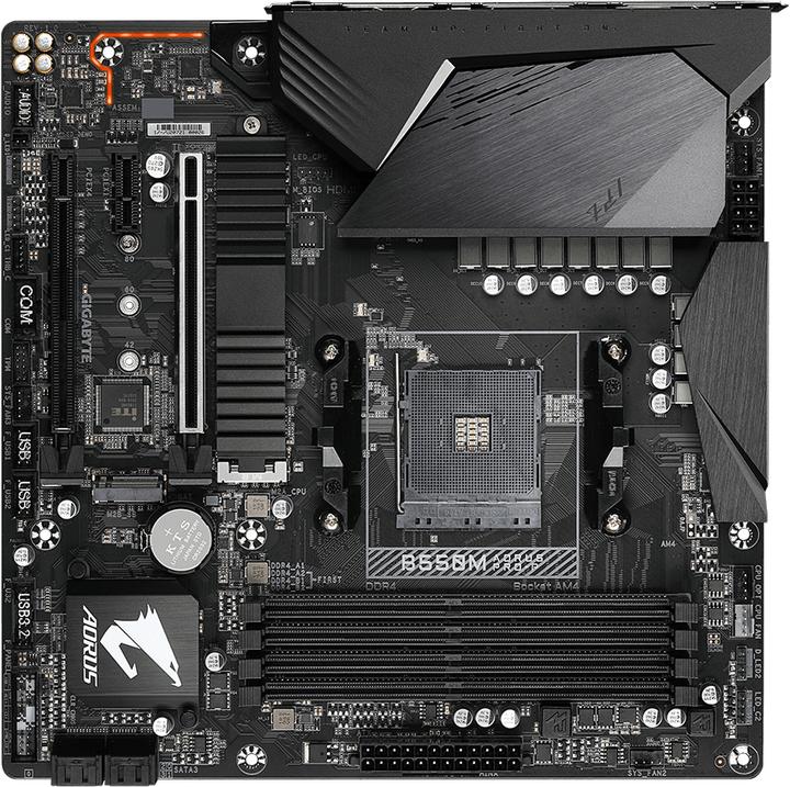 Gigabyte B550M AORUS PRO-P (AM4, AMD B550, mATX)