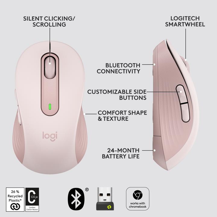 Productafbeelding Logitech Handtekening M650 L (Draadloze)