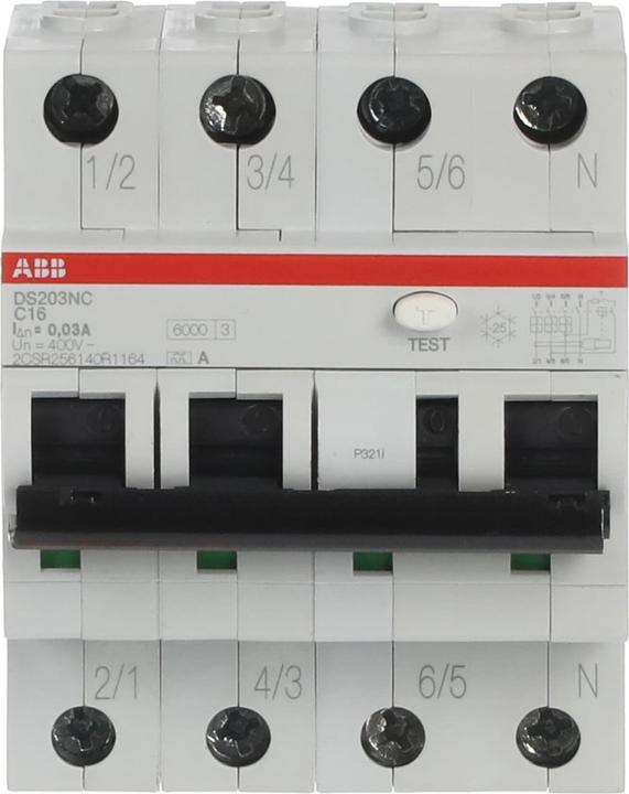 Actual product image ABB DS203NCA-C16/0,03 FI/LS Switch