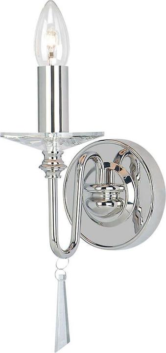 Actual product image Elstead Lighting Finsbury Park wall light E14 polished nickel (E14)