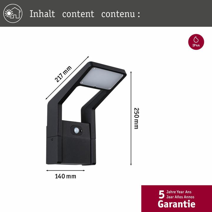 Actual product image Paulmann Juntea (900 lm, IP44)