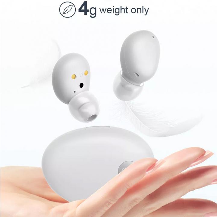 Immagine prodotto QCY Auricolari T16 TWS (bia?e) (Nessuna soppressione del rumore, 5.50 h, Senza fili)