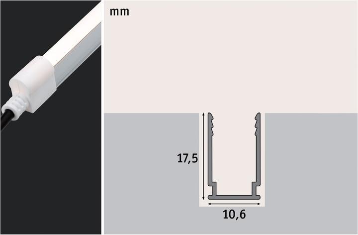 Actual product image Paulmann Plug & Shine Stripe