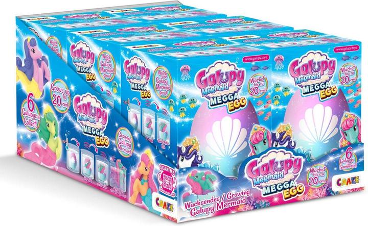 Immagine prodotto Craze Megga Egg Galupy Mermaid