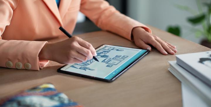 Image du produit Lenovo Tab P11 Pro incl. clavier, Precision Pen 2 (WLAN uniquement, 11.50", 128 Go, Gris ardoise)