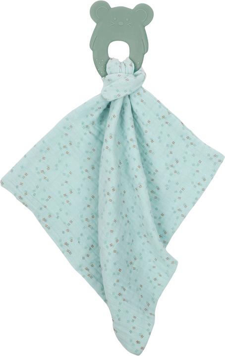 Actual product image Nattou Cuddle cloth with teething ring