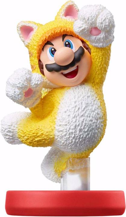 Actual product image Nintendo Amiibo Double Pack Cat Mario and Cat Peach (Switch, Wii U, 3DS, 3DS XL)