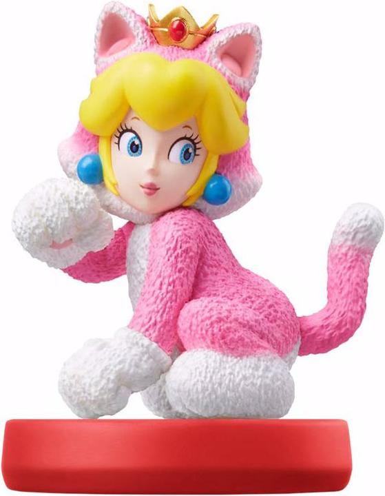 Actual product image Nintendo Amiibo Double Pack Cat Mario and Cat Peach (Switch, Wii U, 3DS, 3DS XL)