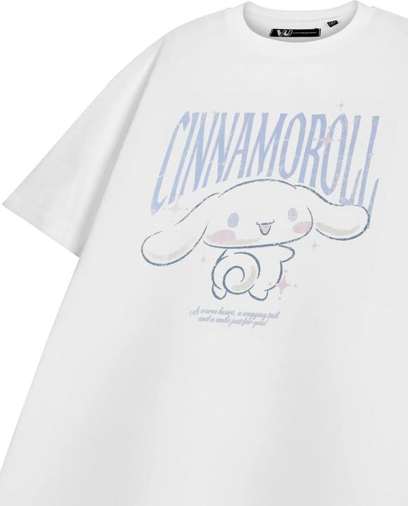 Actual product image Hello Kitty Womens/Ladies Cinnamoroll Short-Sleeved T-Shirt (L)
