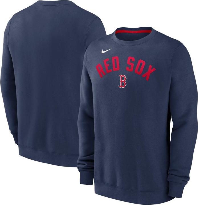 Actual product image Nike Boston Red Sox Classic Twill Crew Neck Fleece 2XL (XXL)