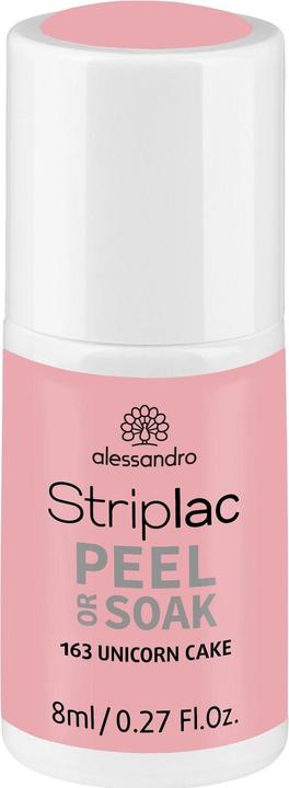 Produktbild Alessandro Nagelgel Striplac 2.0 Unicorn Cake (163, UV-Gel Lack)
