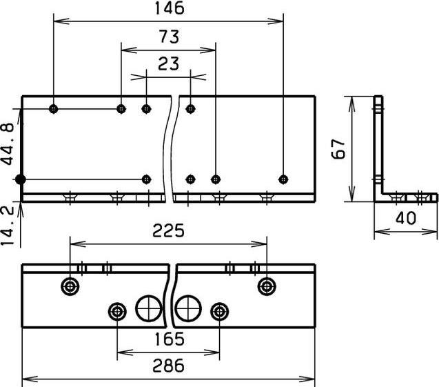Produktbild Geze Sturzfutterwinkel zu Türschliesser TS 4000 (Zimmertür, Eingangstür, Holztür, Balkontür, Indoor)
