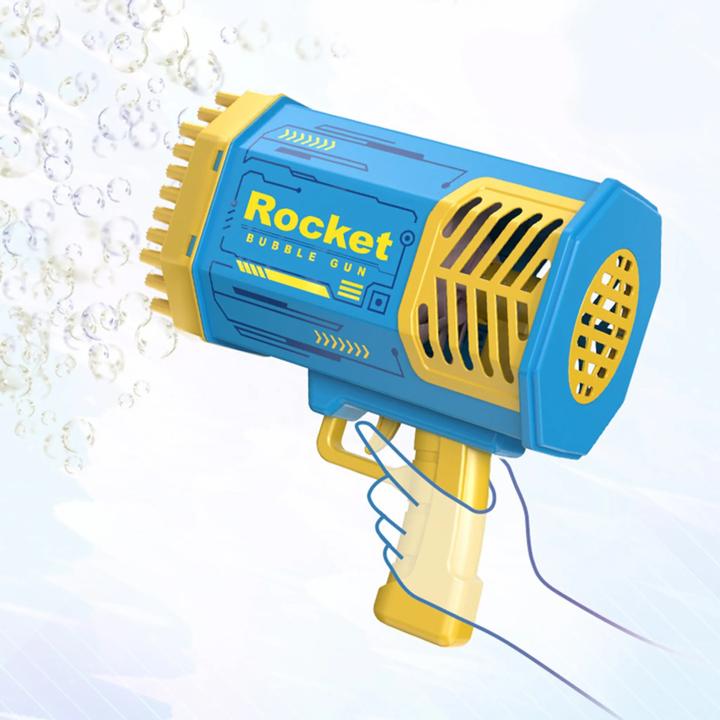 Image du produit Outdoor Active 40-trous Machine à bulles de savon électrique, pistolet à bulles de savon automatique