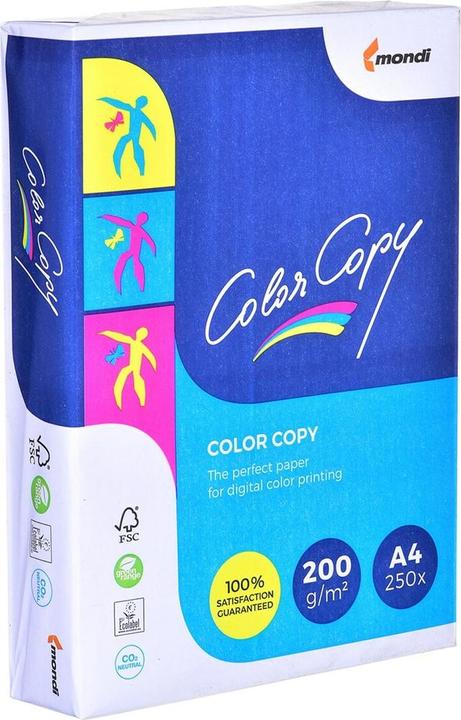 Actual product image Mondi colour copy (200 g/m², 250 x, A4)