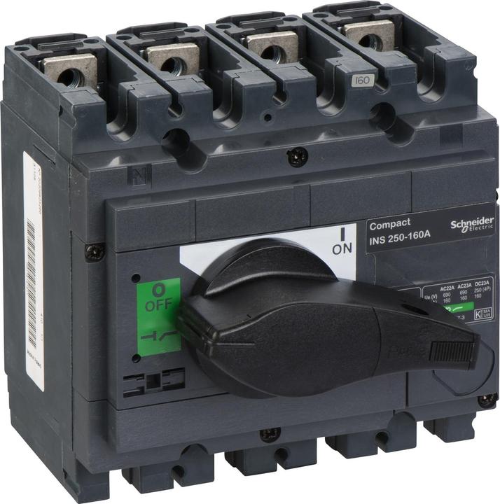 Schneider Electric 31105 Lasttrennschalter 160 A 250 V/DC, 690 V/AC 1 St