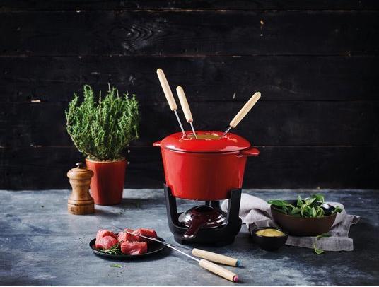 Immagine prodotto Beka Set fonduta 'Arome' 10 pezzi (Fondue Chinoise, Fondue di formaggio, Fonduta Bourguignonne, Fondue al cioccolato)