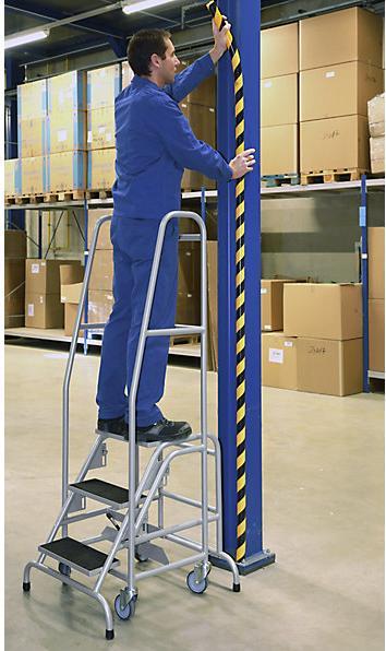 Produktbild eurokraft pro Mobile Stehleiter (Stehleiter, 76.50 cm)