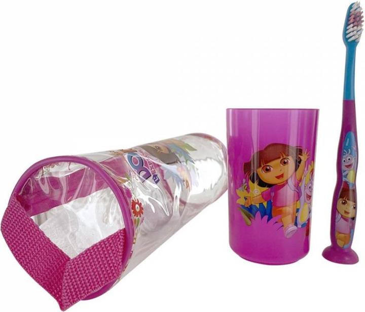 Produktbild Tinokou 3-teiliges Kinderset Dora die Forscherin (3 x)