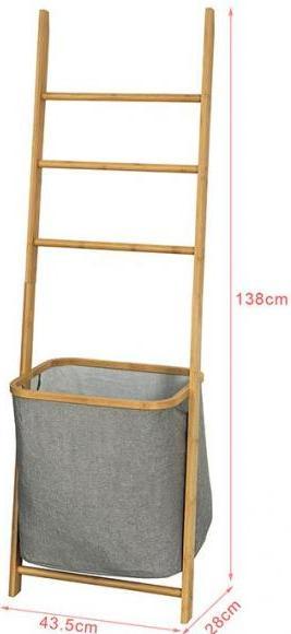 Produktbild SoBuy Handtuchleiter Wäschekorb