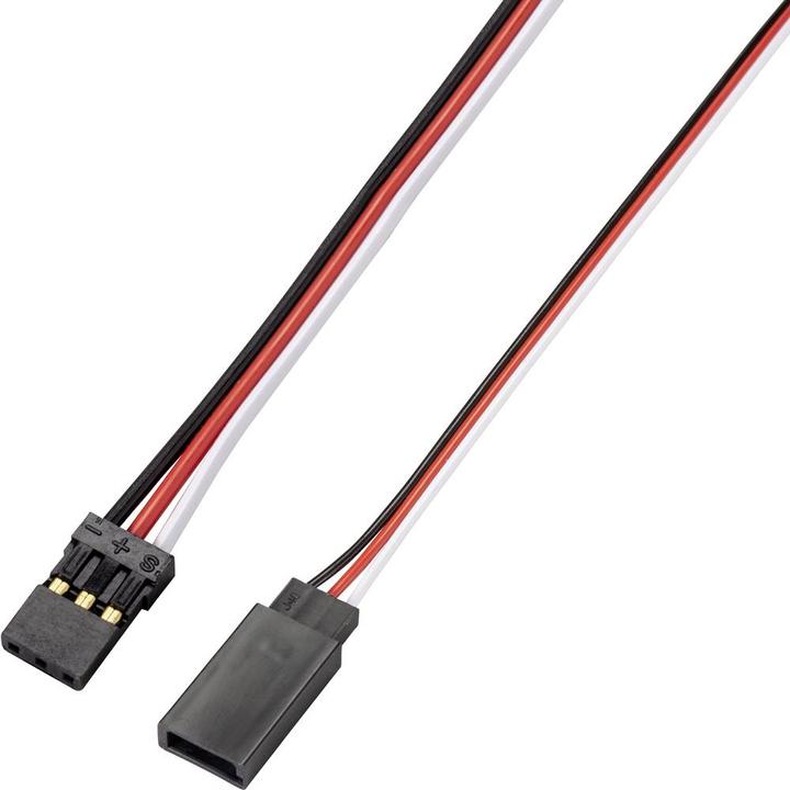 Produktbild Reely Servo Verlängerungskabel SERVO VERLAENGERUNGSKABEL FLACH, 10 STÜCK