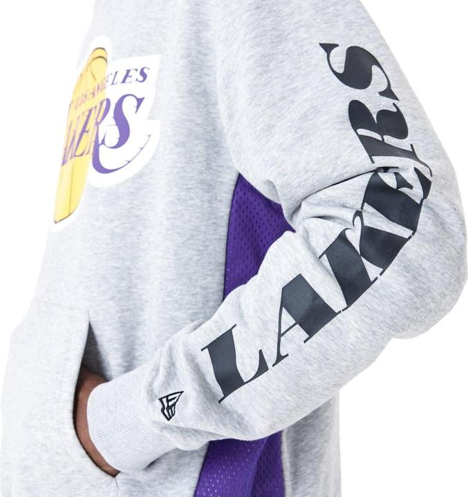 Image du produit New Era Oversized Hoody MESH PANEL Los Angeles Lakers (M)