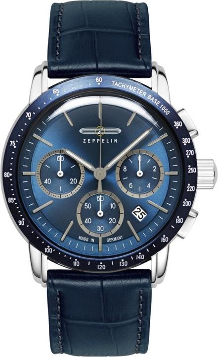 Actual product image Zeppelin New York 88783 Quartz 42mm watch (Chronograph, 42 mm)