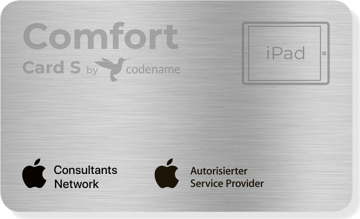 Actual product image codename Comfort Card S - iPad - Managed Service (SMES, 12 months, Subscription)
