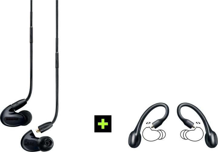 Immagine prodotto Shure Auricolari SE846 con cavo RMCE-UNI (ANC, Cablato)