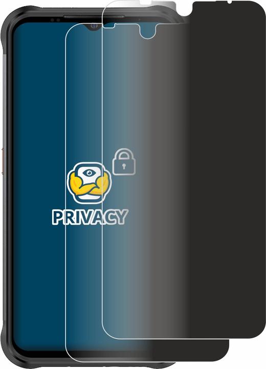 Produktbild BROTECT Sichtschutzfolie Anti-Spy Privacy Folie Blaulicht-Schutz (2 Stück, Ulefone Power Armor 14 Pro)