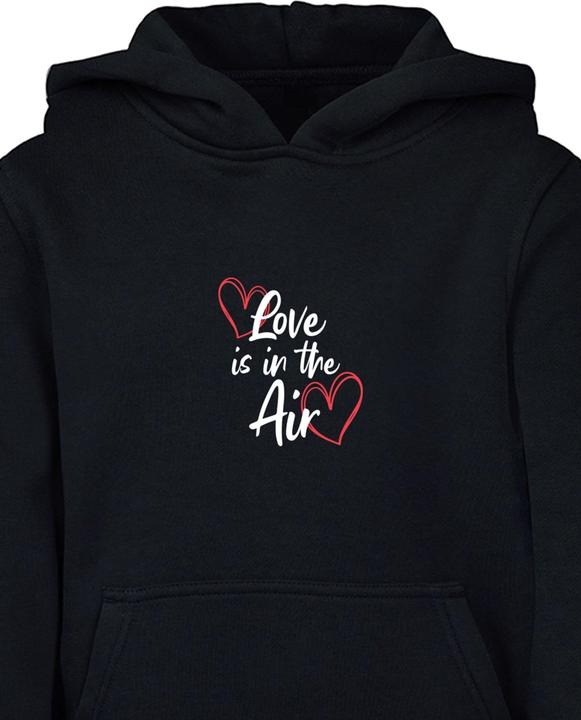 Produktbild Merchcode Valentines Day - Love is in the Air Basic Kids Hoody - 174585 (146)
