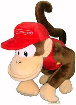 GED Peluche Nintendo Diddy Kong 20 cm (ax2) (20 cm)