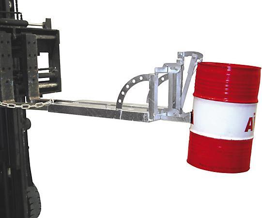 Image du produit kaiserkraft Élévateur de fût, pour 1 fût à bonde de 60 litres, galvanisé.