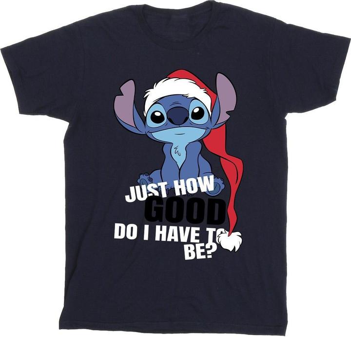 Actual product image Disney Boys Lilo & Stitch Just How Good T-Shirt (152, 158)