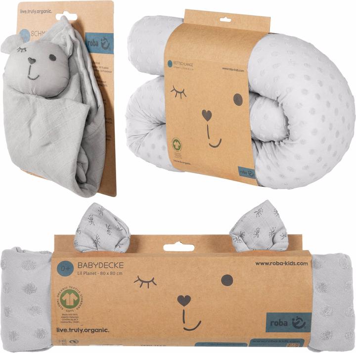Immagine prodotto Roba Set regalo Baby Cuddle and Play Lil Planet grigio