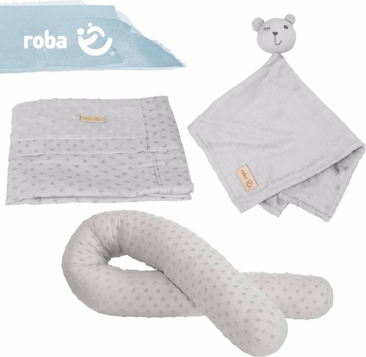 Immagine prodotto Roba Set regalo Baby Cuddle and Play Lil Planet grigio