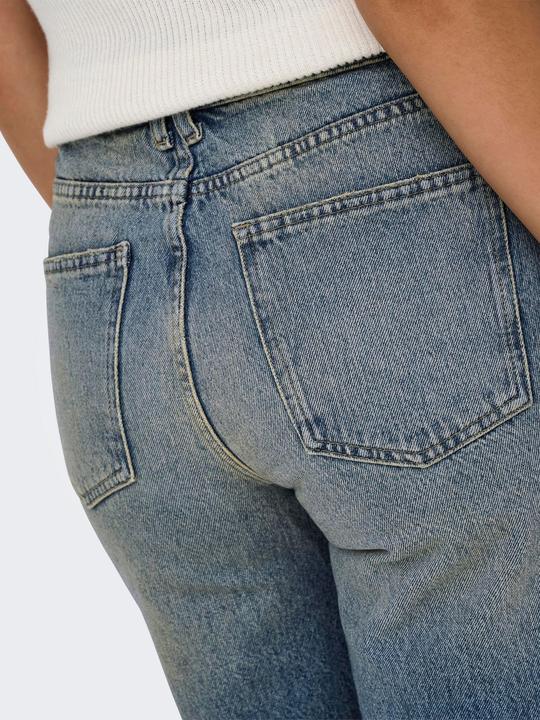 Image du produit Only ONLCARO Hohe Taille Locker geschnitten Jeans-Shorts Jeans-Shorts (S)