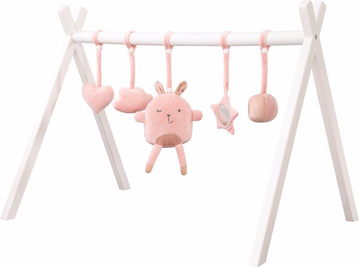 Roba Trailer set for play harness style pink