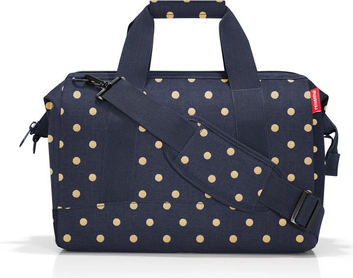 Produktbild reisenthel allrounder M metallic dots blue