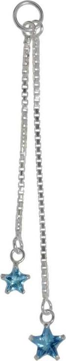 Immagine prodotto Bijouteria Piercing pendente (Vetro (di orologio), Argento 925)