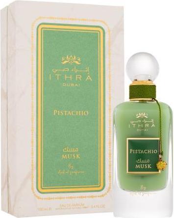 Actual product image Lattafa Perfumes Ithra Dubai Musk Pistachio alcohol dentant (Eau de parfum, 100 ml)