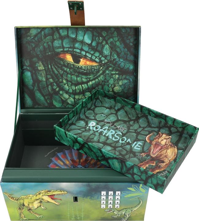 Productafbeelding Depesche Dino World - Schatkist met code, geluid en licht ( 0412115 )
