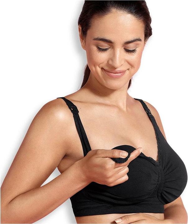Actual product image Carriwell Seamless padded GelWire nursing bra (XL)