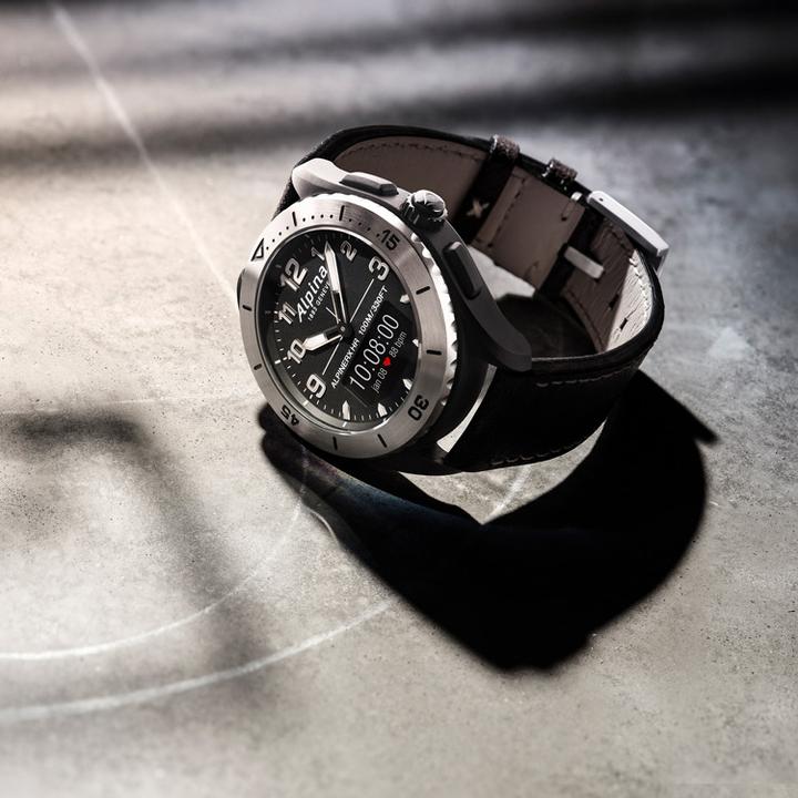 Produktbild Alpina Watch Alpiner X Alive (Digitaluhr, Schrittzähler, Uhr mit Schmuckstein, 45 mm)