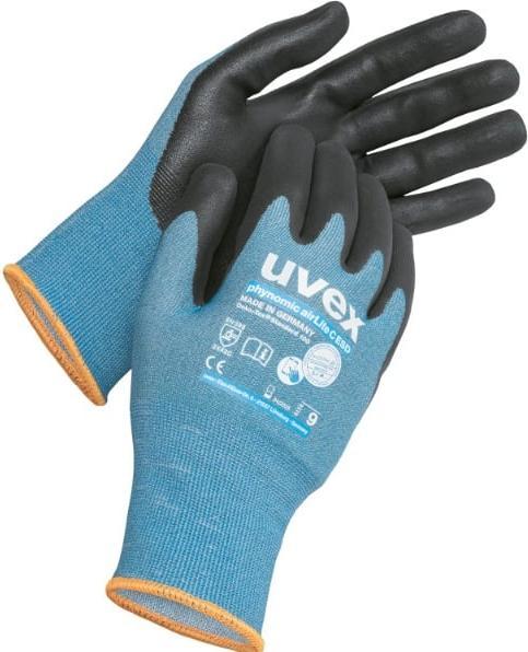 Produktbild Uvex Safety Mechanikerhandschuh Phynomic AirLite C ESD, Blau (8)