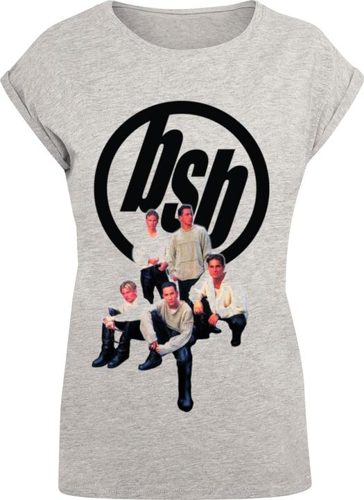 Produktbild Merchcode Ladies Backstreet Boys - Vintage Logo Extended Shoulder Tee - 111603 (XXL)