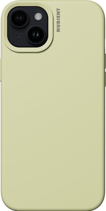 Actual product image Nudient Back Cover Base Case iPhone 15 Plus Pale Yellow (Apple iPhone 15 Plus)