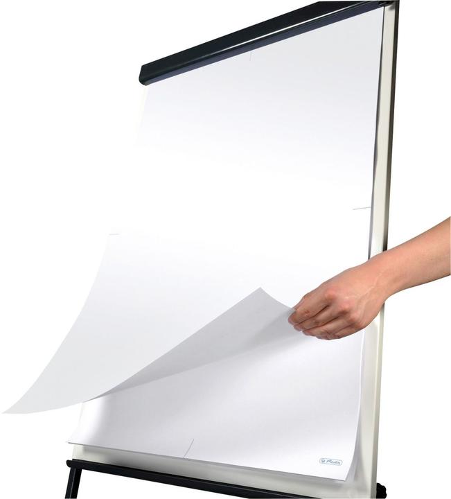 Produktbild Herlitz Flipchartblock 68x99cm blanko 20Blatt 80g/qm holzfrei