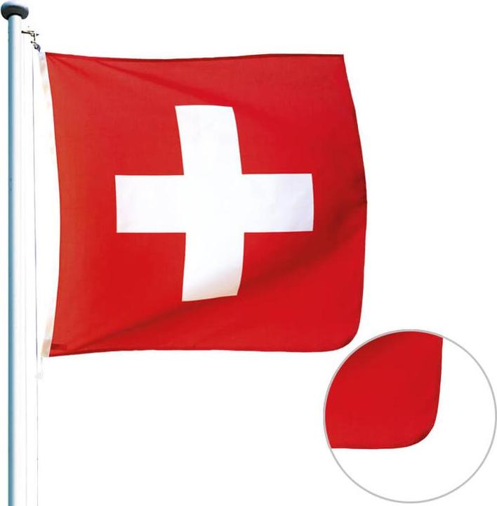 Actual product image Keller Fahnen Schweizerfahne klassisch «Life+» Superflag® 150x150 cm