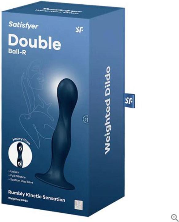 Actual product image Satisfyer Double Ball-R dark blue